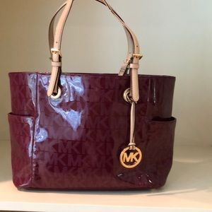 Michael Kors patented leather purse